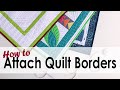 How to Attach Quilt Borders that Lay Flat with On Williams Street