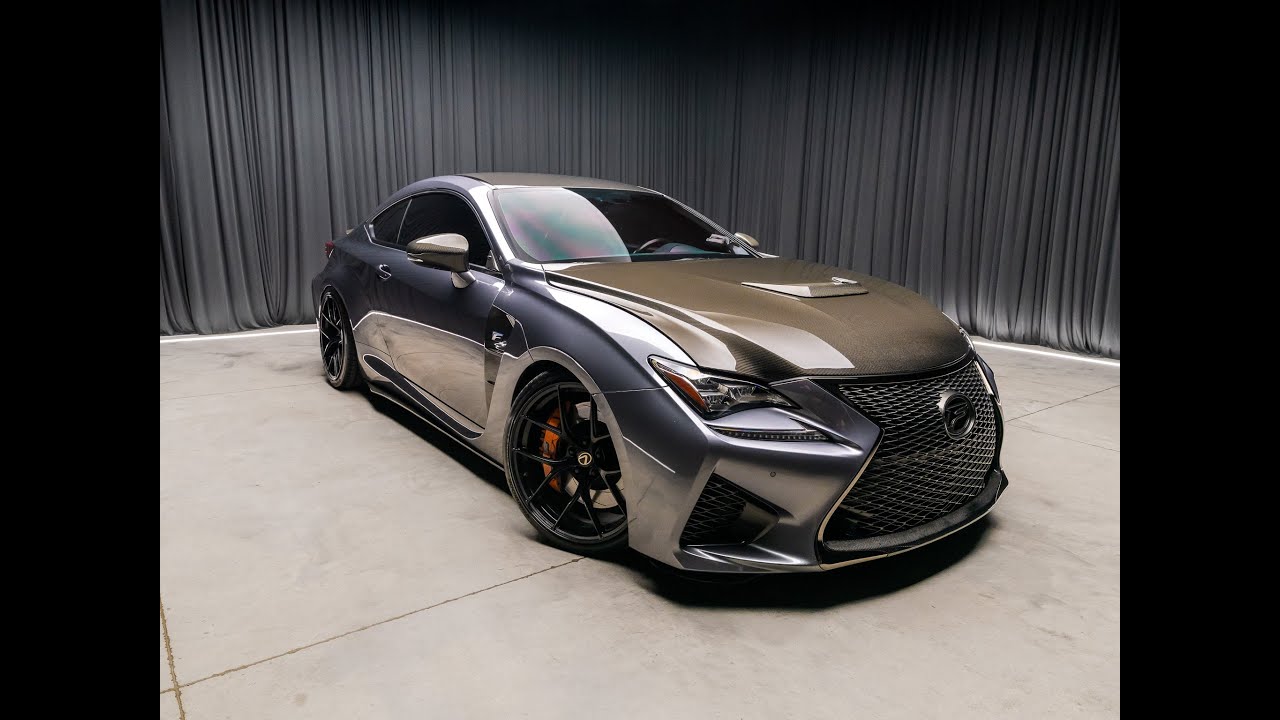 2017 Lexus RC F – RR780 Supercharged, Seibon Carbon Hood, Titan 7 ...