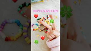 STRING+BEADS+MORIVATION=??? #kandi #beads