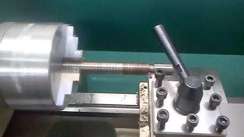 CNC Lathe (G0602): Stage 1 Test