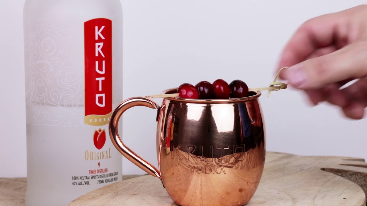 Holiday cocktails with Kruto Vodka YouTube