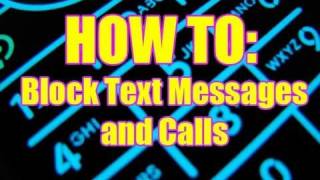 How to block text messages and calls screenshot 5