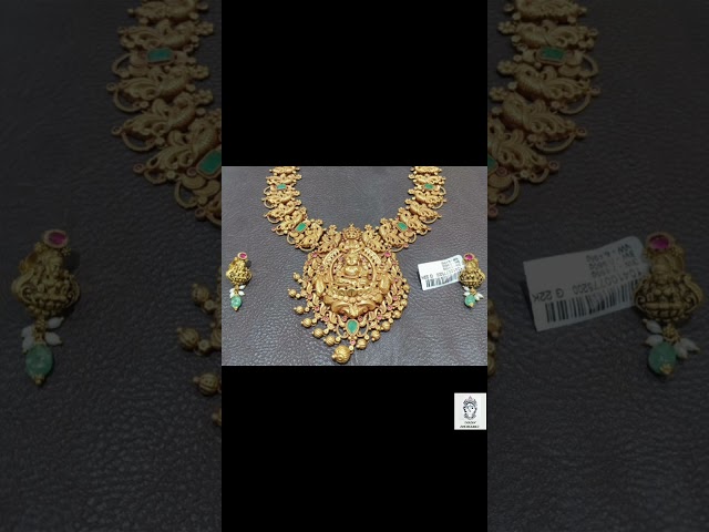 Beautiful Gold Necklace Designs #vasavi #gold #shorts #subscribe class=