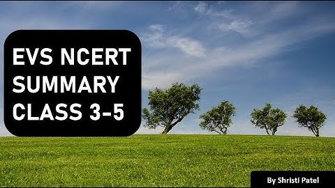 L-12 | EVS | NCERT SUMMARY | CLASS 3 - 5 | CTET | OTHER TEACHING EXAMS | BY SHRISTI PATEL