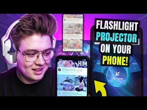 Flashlight Video Projector