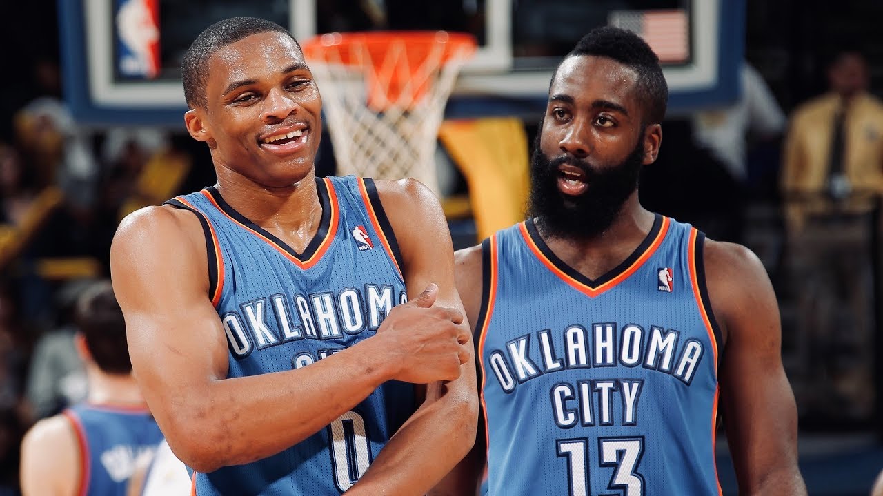 Russell Westbrook And James Harden Best Plays From Early ...