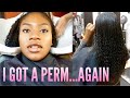 I Got A Perm…Again | Gina Curl Retouch Vlog Part 2