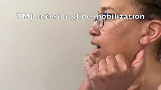 Self Anterior mobilization TMJ