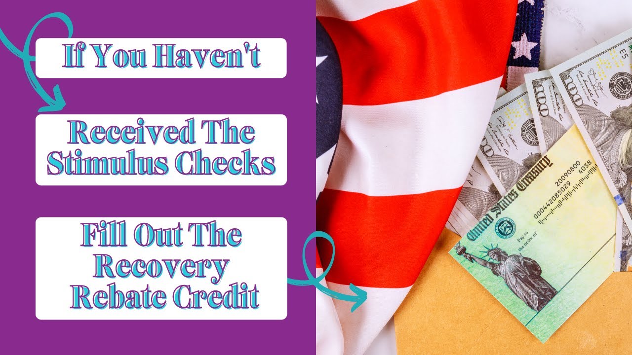 Recovery Rebate Credit Vs Stimulus Check