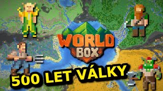 500 let ve válce - Souboj čtyř ras 02 - WorldBox - God Simulator CZ