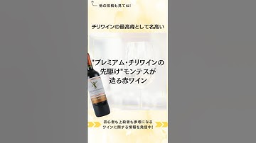 "プレミアム・チリワインの先駆け"モンテスの赤ワインを紹介！#ワイン初心者 #赤ワイン #赤ワイン選び #ワイン選び方 #モンテス #モンテスワイン #ワイン初心者でも楽しめる #ワインの飲み方