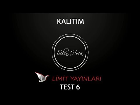 61) Limit Yayınları - Kalıtım - Test #6