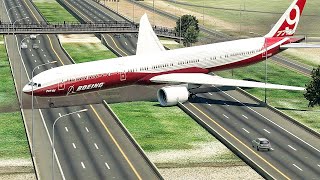 Landing Gear Failure Puts Airplane Into Great Danger[Xp 11]