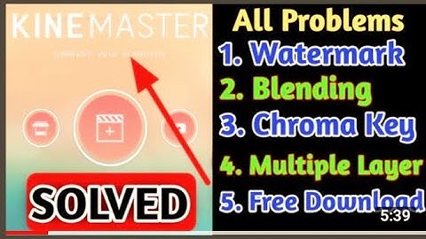 How to use blending option Free in kinemaster / kinemaster blending option free kaise kare
