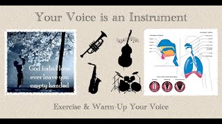 Wednesday, Eloquence Tip, Voice is Instrument Series—3of3, Vocal Exercise (Singing) screenshot 5