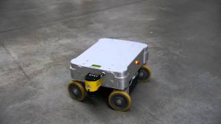 Mobiler Roboter MPO-700 - Omnidirektionales Fahrverhalten by Neobotix GmbH 4,401 views 10 years ago 1 minute, 15 seconds