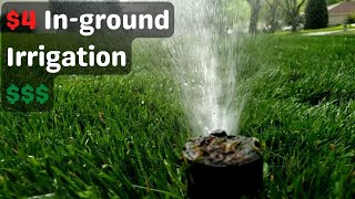 Building a $4 DIY Irrigation System to Save Water on Tall Fescue