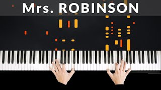 Mrs. Robinson - Simon & Garfunkel | Tutorial of my Piano Cover