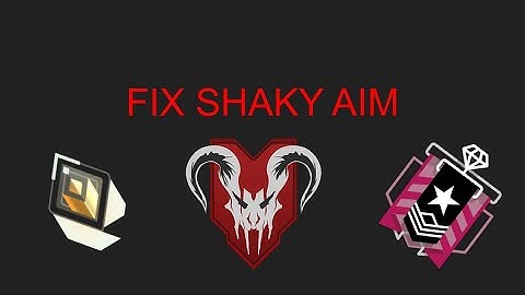 Why YOUR Aim Is Shaky AND How To Fix Your Shaky Aim | Aim Basics #8