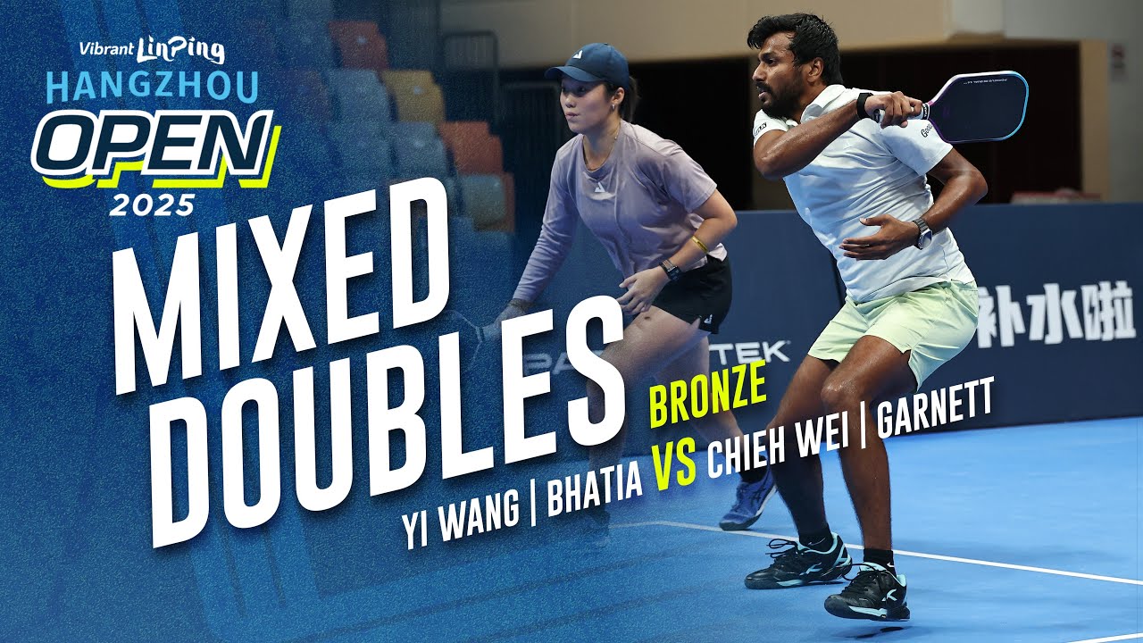 Wang/Bhatia vs Wei/Garnett - Mixed Doubles Bronze | Vibrant