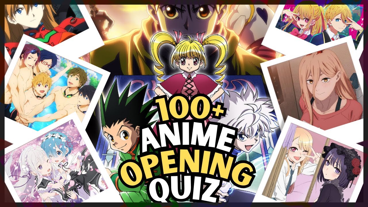 100+ ANIME OPENINGS QUIZ (1998-2023) - how many can you get right