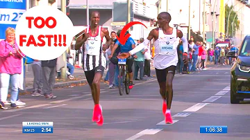 INSANE!! Marathon PACER Couldn't KEEP UP (Eliud Kipchoge)