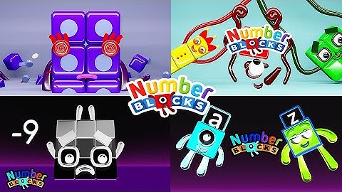 NUMBERBLOCKS Quadparison Part 69 | 3D Blender Lab