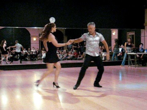 Andres & Amanda Salsa Routine "Te Propongo"