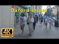 Walking in Oxford street, regent street  hot day in london 🥵🥵يوم حار في شارع  أكسفورد