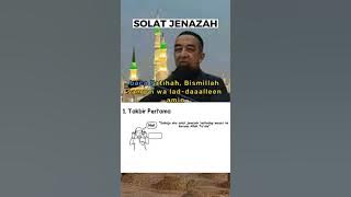 ustaz azhar idrus : cara mudah solat jenazah