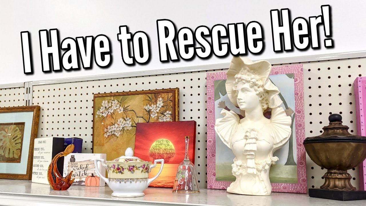 I Have to Rescue Her! -Thift with Me at Goodwill+What I purchased Today-Thrifting in 2022