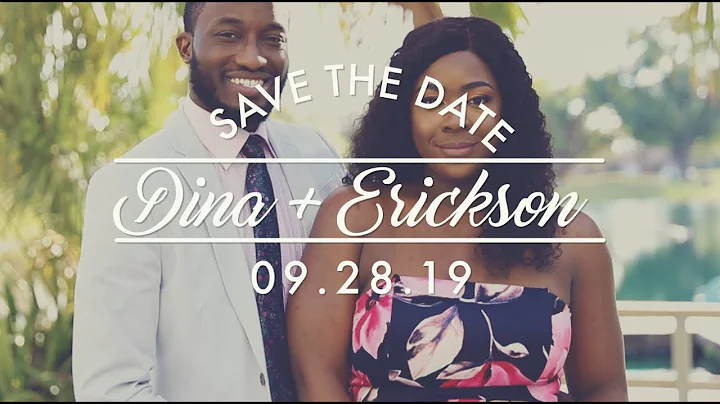 Dina & Erickson | Save the Date 2019