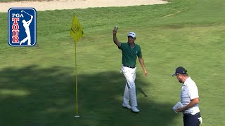 Justin Thomas holes out on 72nd hole at Mexico Championship Wealth