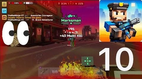 Pixel Gun 3D - Gameplay Walkthrough Part 10 - Tutorial, Multiplayer (IOS, Android)