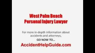 West Palm Beach Personal Injury Lawyer - Go to AccidentHelpGuide.com