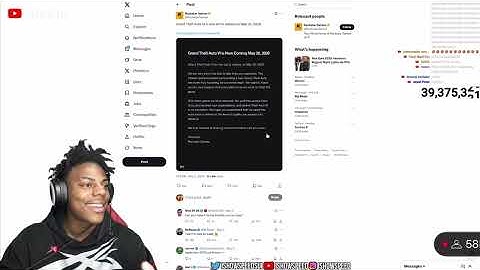 IShowSpeed Reacts to GTA 6 DELAYED To May 2026 😭