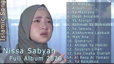 Nissa Sabyan  Full Album 2020  💙 LAGU SHOLAWAT NABI MERDU TERBARU 2020   Al Wabaa   YouTube