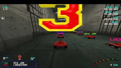 Re-volt IO Competitive session, Rookies, 3 laps, No Pickups.