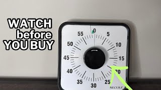 My honest review of Secura 60-Minute Visual Countdown Timer, perfect for classrooms! Net Worth