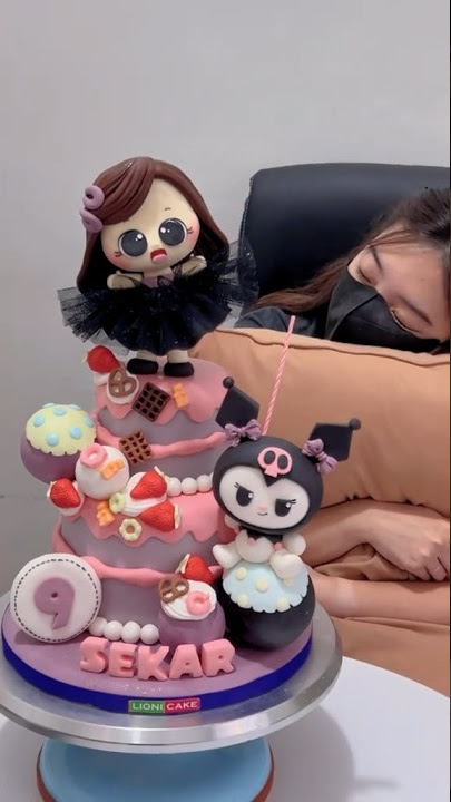Gak tidur lagi gara-gara bikin kue!🥲 #cakedecorating #kueulangtahun #lionicake
