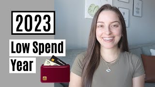 my 2023 no/low spend plan | what i'm not buying, decluttering challenge, my why