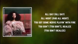 Ella Mai - Run My Mouth (Lyrics)