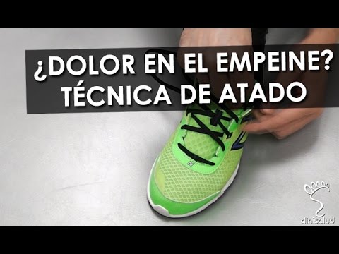 Atado de zapatillas: en empeine - YouTube