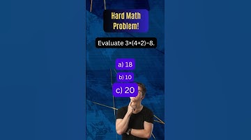 Unveiling the Math Mystery: Solve the Simple Problem with the Unforeseen Twist! #UnexpectedAnswer