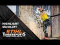 Competition highlights of the stihl timbersports european nations cup 2023