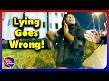 Woman Accuses Innocent Elderly Man "Pointing Gun", Karma Strikes Back!