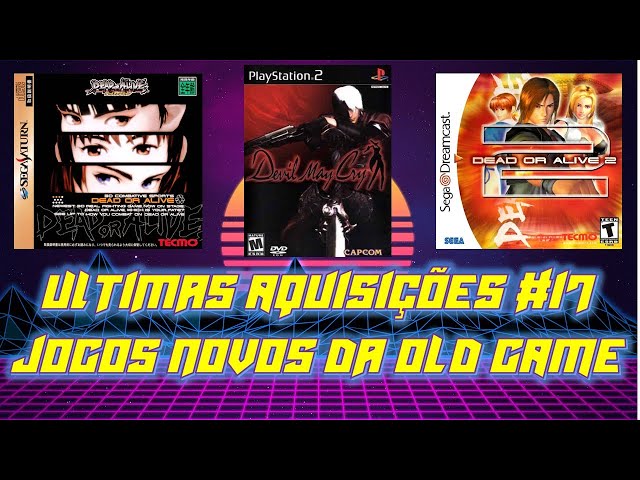 Ultimas aquisições#14 Jogos de Dreamcast Prensados da OLD GAME 