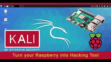 how to turn your raspberry into hacking tool (Kali linux)