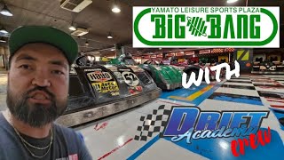 slick kart action with the Drift Academy crew at Big Bang ドリフトアカデミーの皆とビッグバンでスリックカートを楽しむ