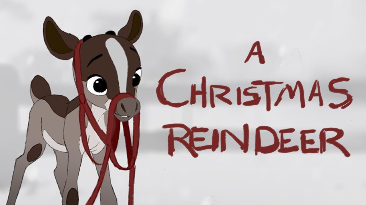 A Christmas Reindeer - Animated film - YouTube